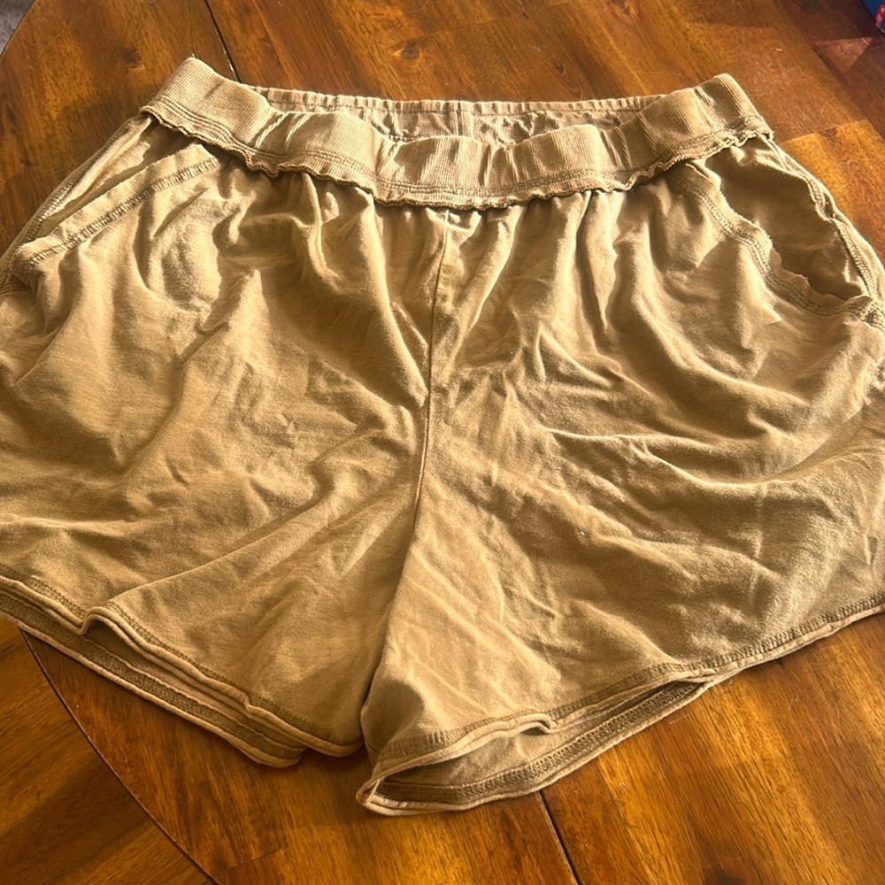 FP Movement by Free People Tan Shorts